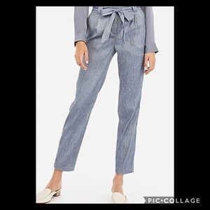 EXPRESS tie waist ankle pants 👖